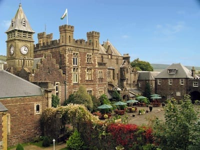 Dog friendly hotel in Wales - Craig y Nos Castle Hotel