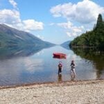 dog friendly Invergloy Riverside Lodges in Scotland