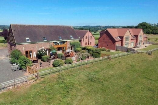 The Dinney in Shropshire has dog friendly cottages and B&B