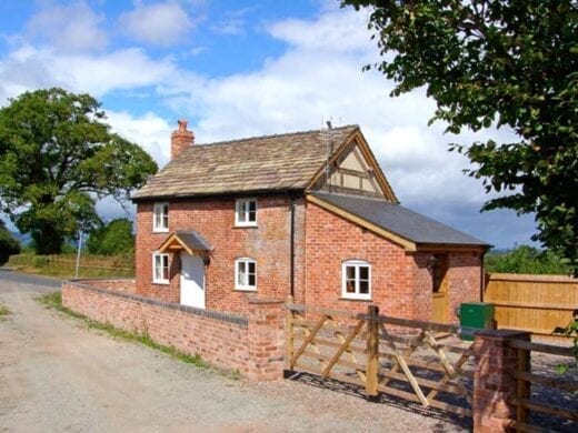 Pets are welcome at Point Cottage in Herefordshire