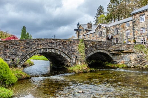 Beddgelert is a popular tourist destination for those with dogs