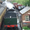 Goathland steam railway station is dog friendly