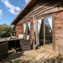 An enclosed patio area for your dogs