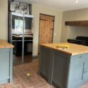 The kitchen at the dog friendly holiday cottage