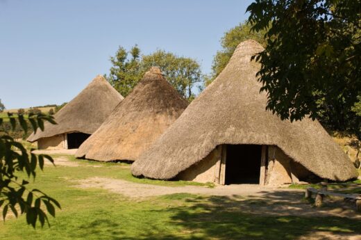 Castell Henllys Iron Age Village in Pembrokeshire