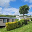 View from Gorselands Caravan Park in Dorset